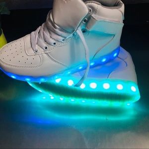 High Top Light up Led sneakers